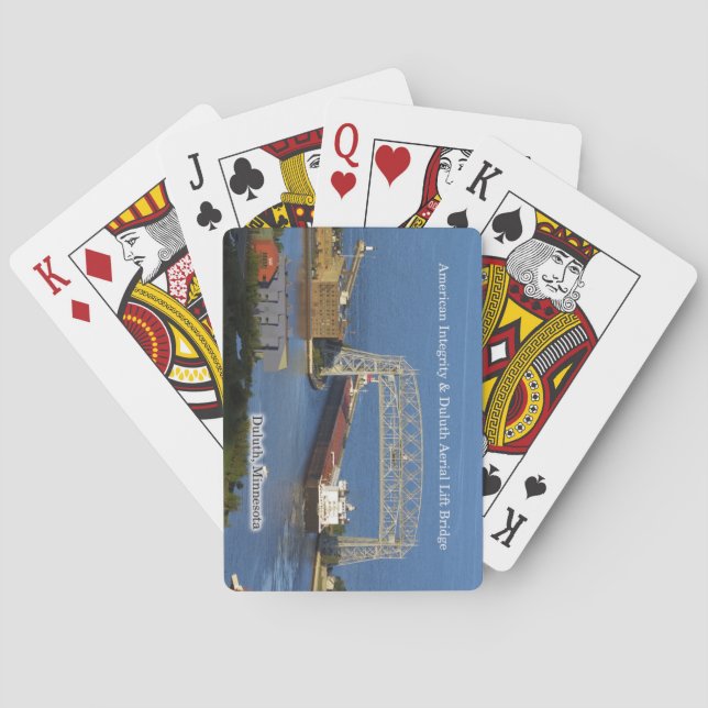 Spelkort för American Integrity Duluth (Baksidan)