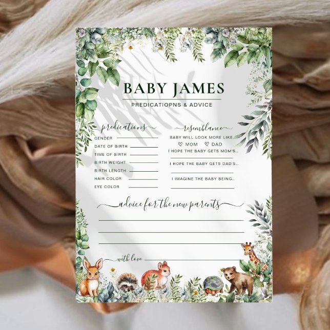 Spelkort för babydjursskor för babyskor (Skapare uppladdad)