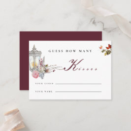 Spelkort för blommigt Ro och Möhippa Placeringskort