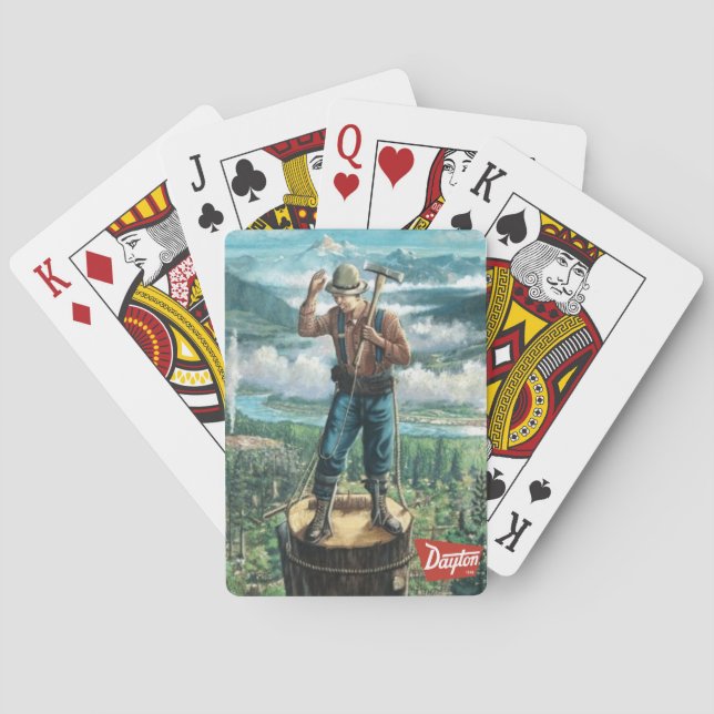 Spelkort för Dayton (Baksidan)