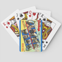 Spelkort för Glacier Park Hälsning vykort