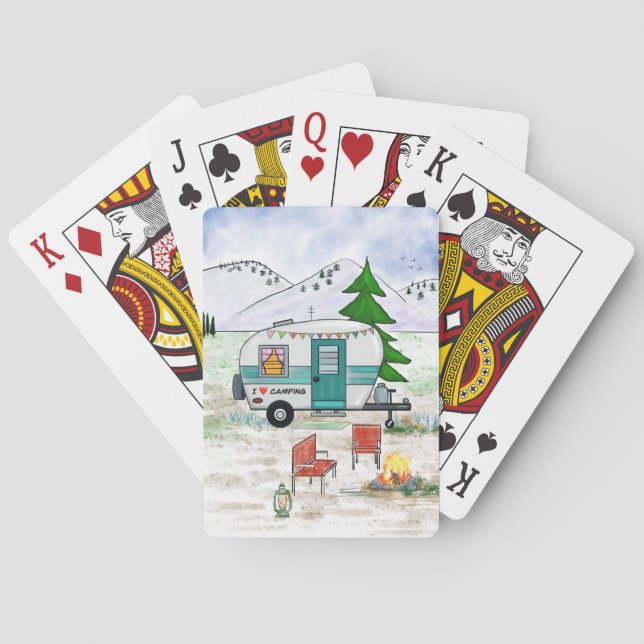 Spelkort för läger (Baksidan)