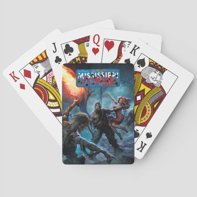 Spelkort för Mississippi Zombie V2-design (Baksidan)