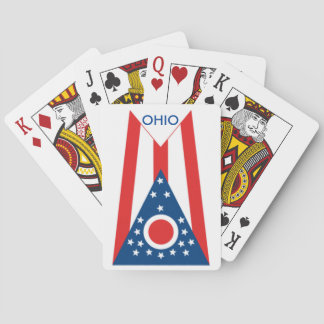 Spelkort för Ohio Statlig flagga