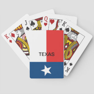 Spelkort för Texas Statlig flagga