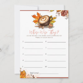 Spelkort för vattenfärgen Espresso Kärlek Möhippa Inbjudningar