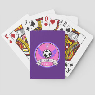 Spelkort - Fotboll - Personlig - Lägg till Namn