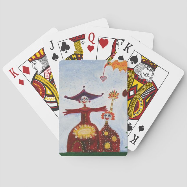 Spelkort Hug mig (Baksidan)