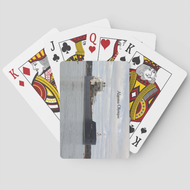 Spelkort i Algoma (Baksidan)