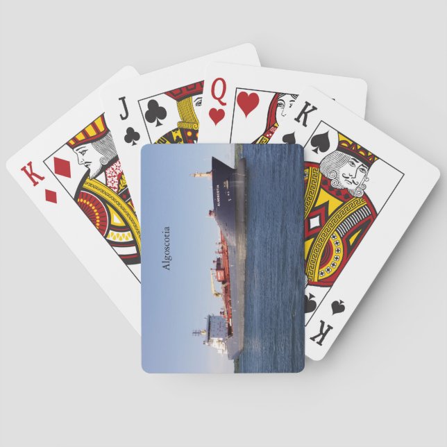 Spelkort i Algoscotia (Baksidan)