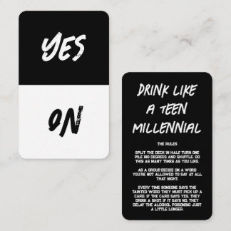 Spelkort i party visitkort