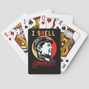 Spelkort "I SMELL COMMIES 2: MAO"
