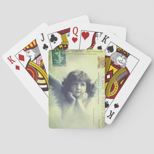 SPELKORT JAPANESE RABBIT OCH MÅNE (Baksidan)