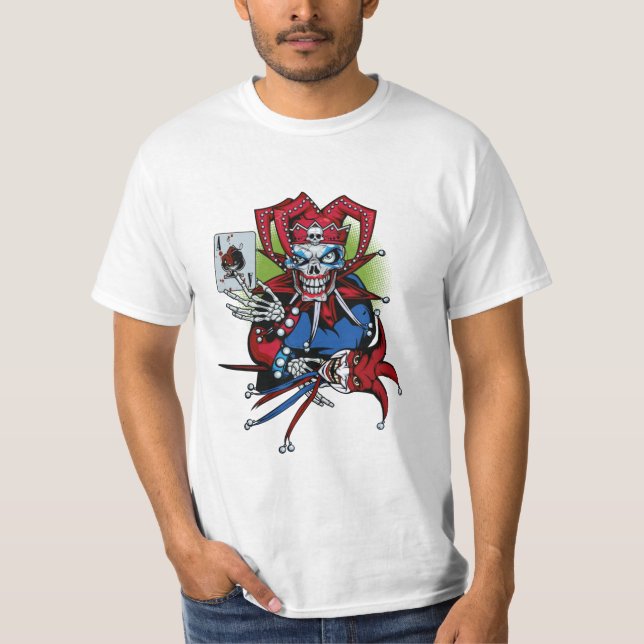 Spelkort, Joker T-Shirt (Framsida)