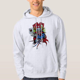 Spelkort, Joker T-Shirt Hoodie