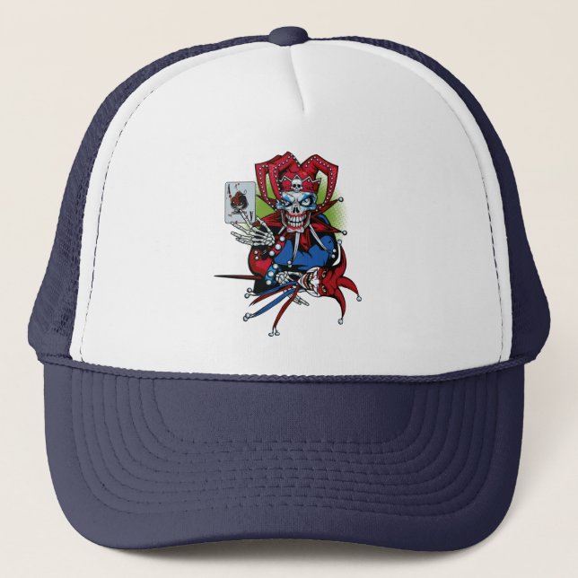 Spelkort, Joker T-Shirt Keps (Framsida)
