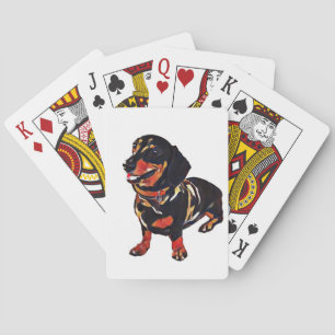 Spelkort - klassiskt - Dachshund