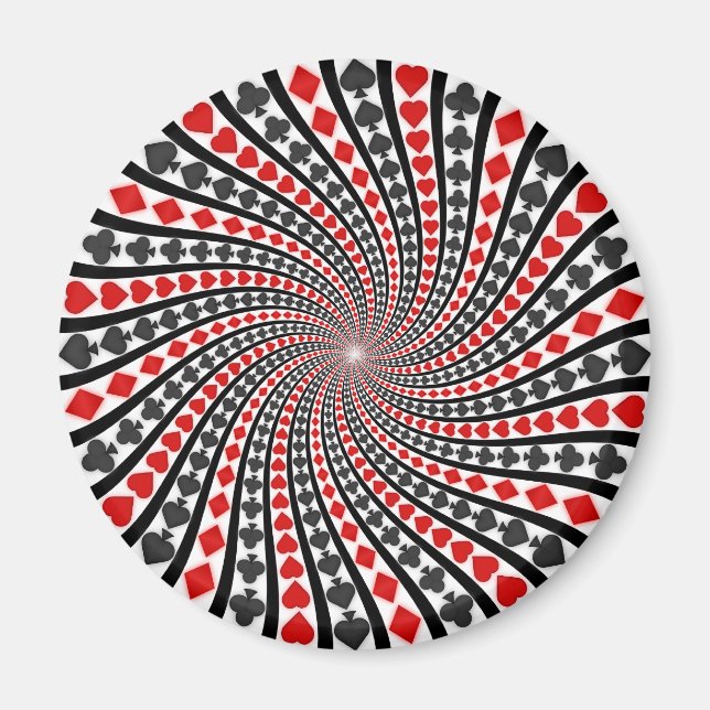 Spelkort Kostym Spiral: Magnet (Framsidan)