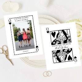 Spelkort Las Vegas Maid of honor Frieri kort