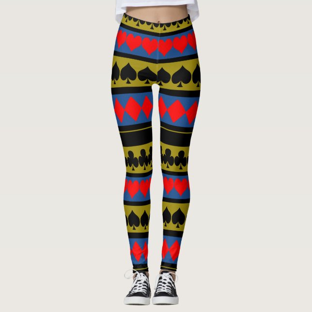 Spelkort Leggings (Framsida)