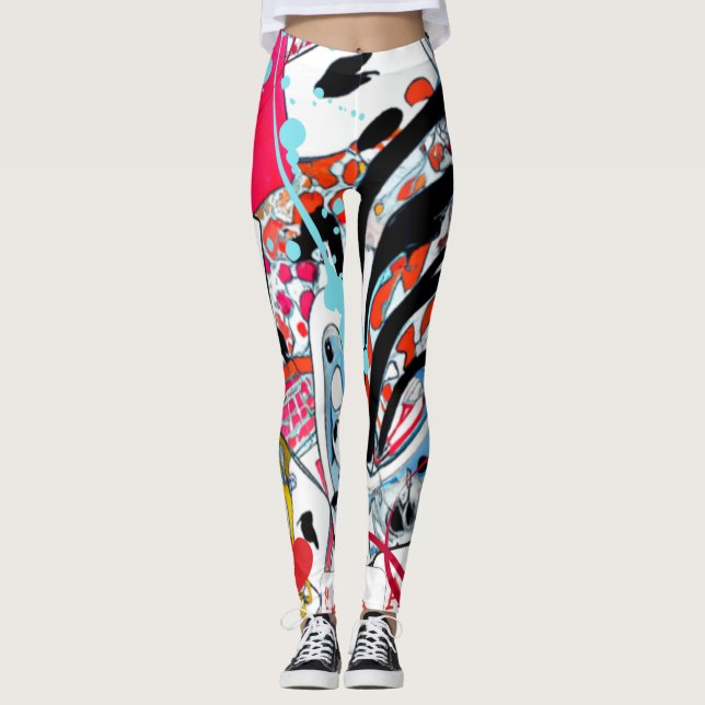 Spelkort Leggings (Framsida)