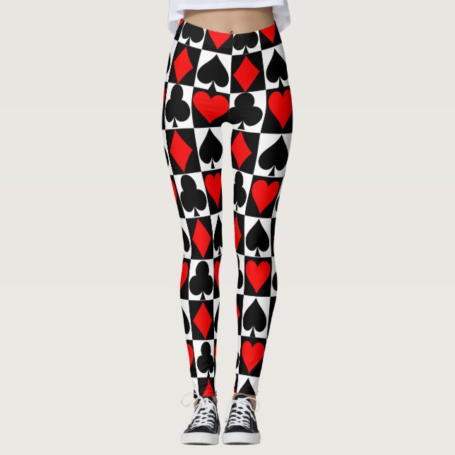 Spelkort Leggings (Framsida)