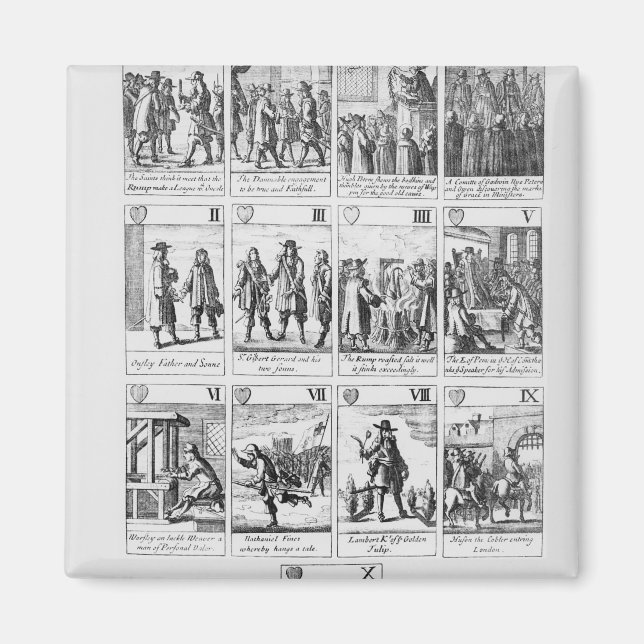 Spelkort Magnet (Framsidan)