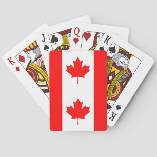 Spelkort med Flagga i Kanada