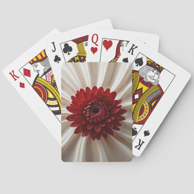 Spelkort med Japanase Färg (Baksidan)