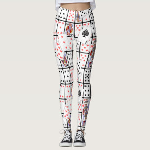 Spelkort Poker Euchre Leggings