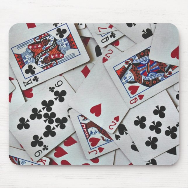 Spelkort Poker Games Queen Kung Musmatta (Framsidan)