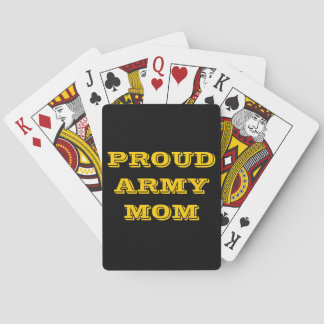 Spelkort: Proud Army Mamma Kortlek
