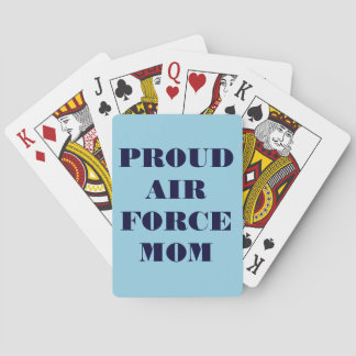 Spelkort: Proud Luft Force Mamma Spelkort