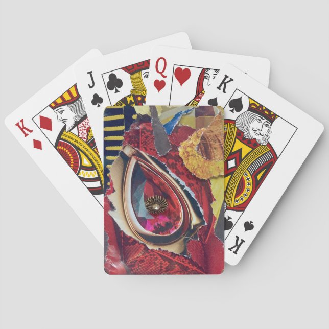 Spelkort: Ruby Gem Casinokort (Baksidan)