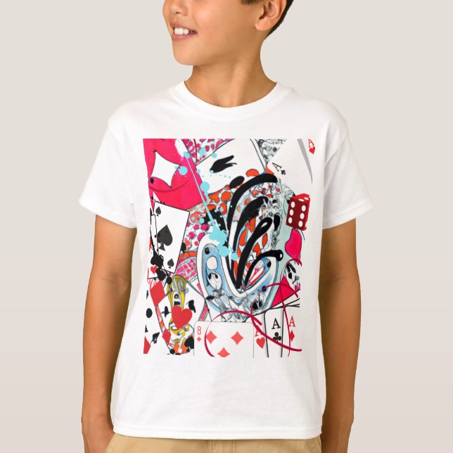 Spelkort T Shirt (Framsida)