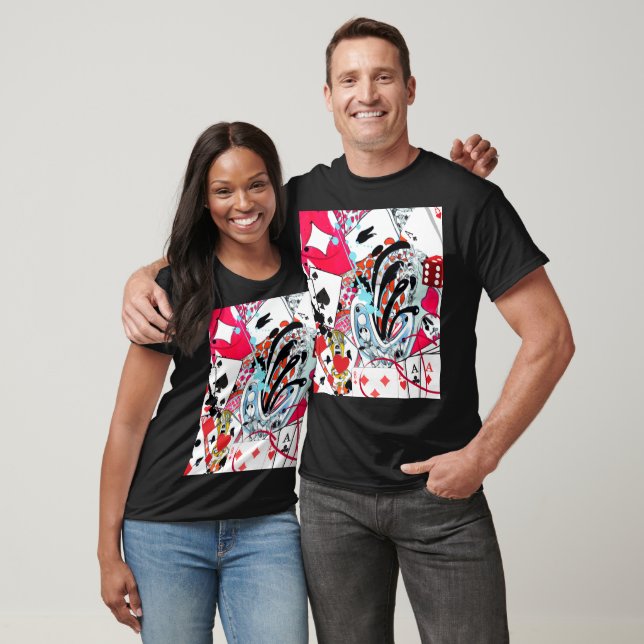 Spelkort T Shirt (Unisex)