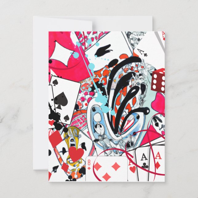 Spelkort Tack Kort (Framsida)