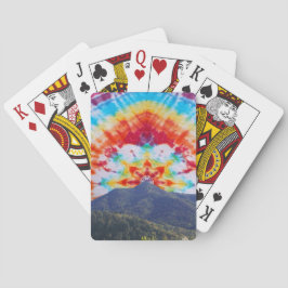 Spelkort Tie Dye Mt Tamalpais Himlar