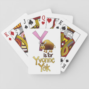 Spelkort, Y är för Yvonne Yak Casinokort