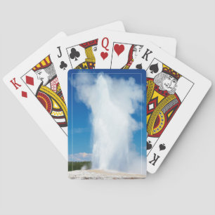 Spelkort Yellowstone Gamla Faithful Geyser