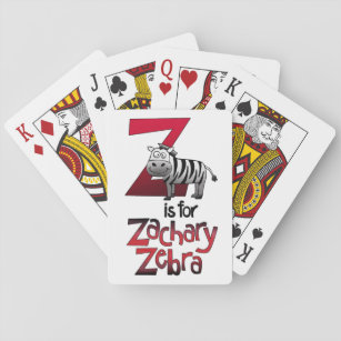 Spelkort, Z är till Zachary Zebra Spelkort