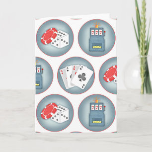 Spelkortplats för kasino Poker Spelar Maskin Kort