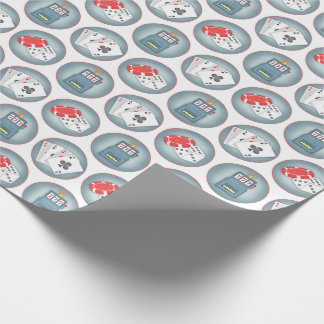 Spelkortplats för kasino Poker Spelar Maskin Presentpapper