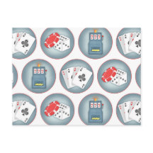 Spelkortplats för kasino Poker Spelar Maskin