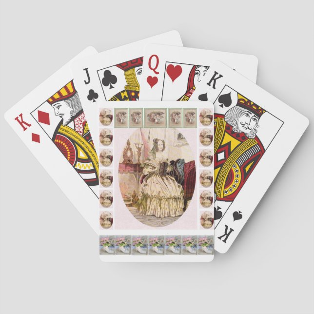 Spelkortsdäck Casinokort (Baksidan)