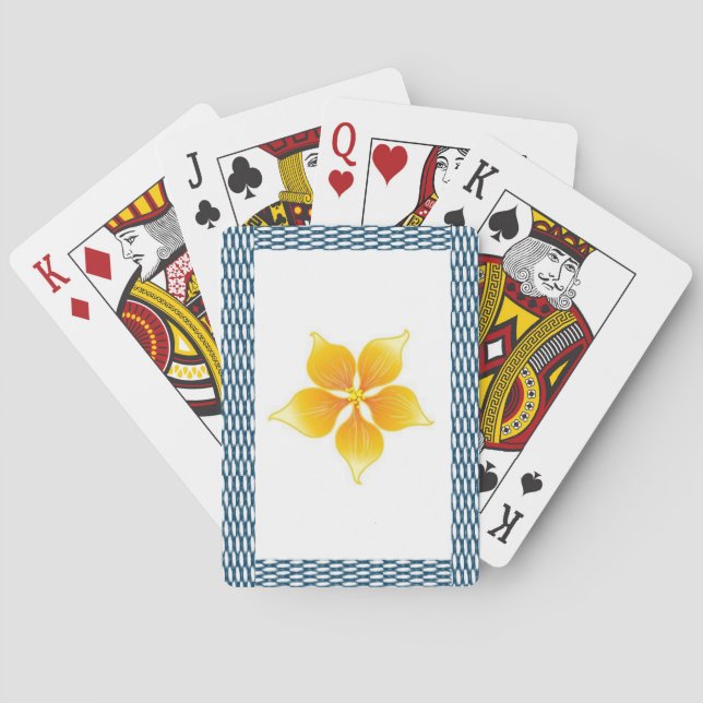 Spelkortsdäck Casinokort (Baksidan)
