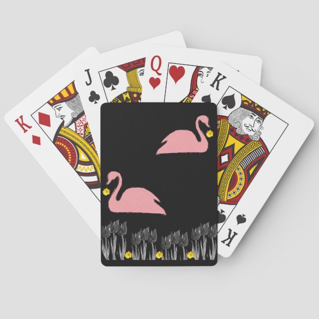 Spelkortsdäck Casinokort (Baksidan)