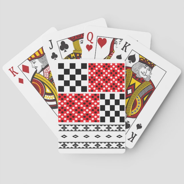 Spelkortsdäck Kortlek (Baksidan)