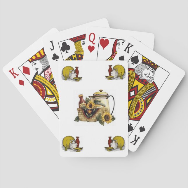 Spelkortsdäck Spel Kort (Baksidan)