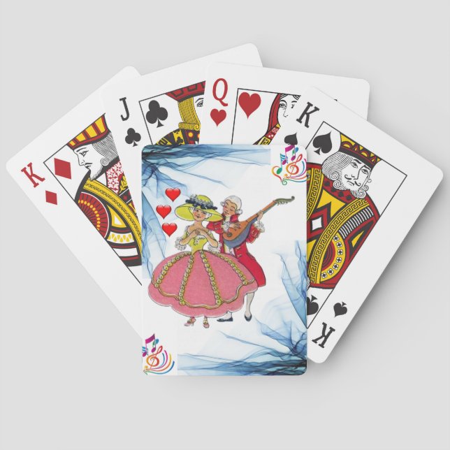 Spelkortsdäck Spel Kort (Baksidan)